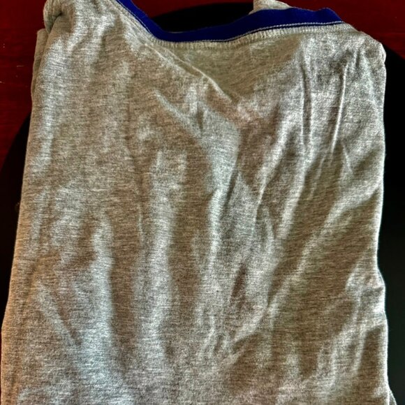 Vintage Diesel "Ride Hard" logo  Muscle Tee Shirt X-Large Gray and Blue - Picture 9 of 9